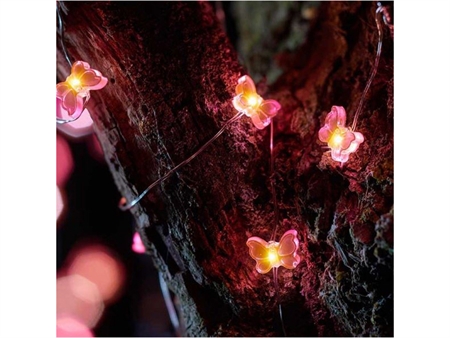 Smart Solar 30 Butterfly Firefly String Lights