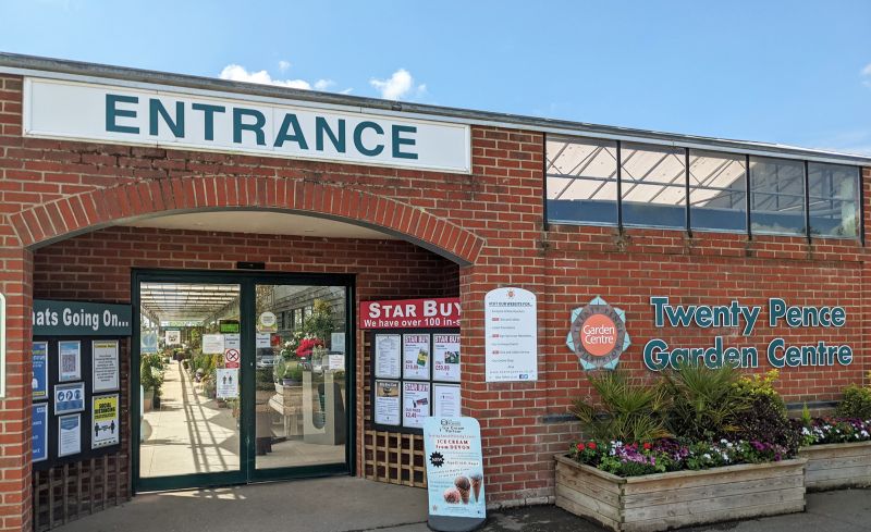 Garden Centre Entrance