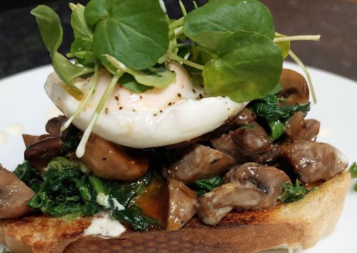 Mushroom on Toasted Bloomer